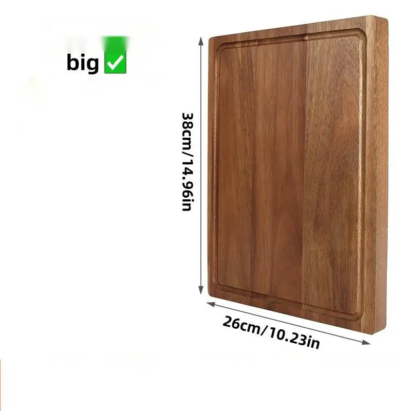 Choice Beech Walnut Wooden Cutting Board For Cheese And Meat