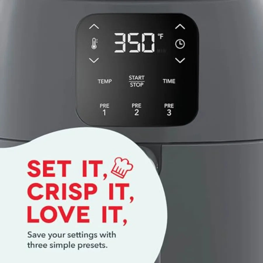 Air Fryer With Precise Temperature Control Auto Shutoff Dishwasher Safe