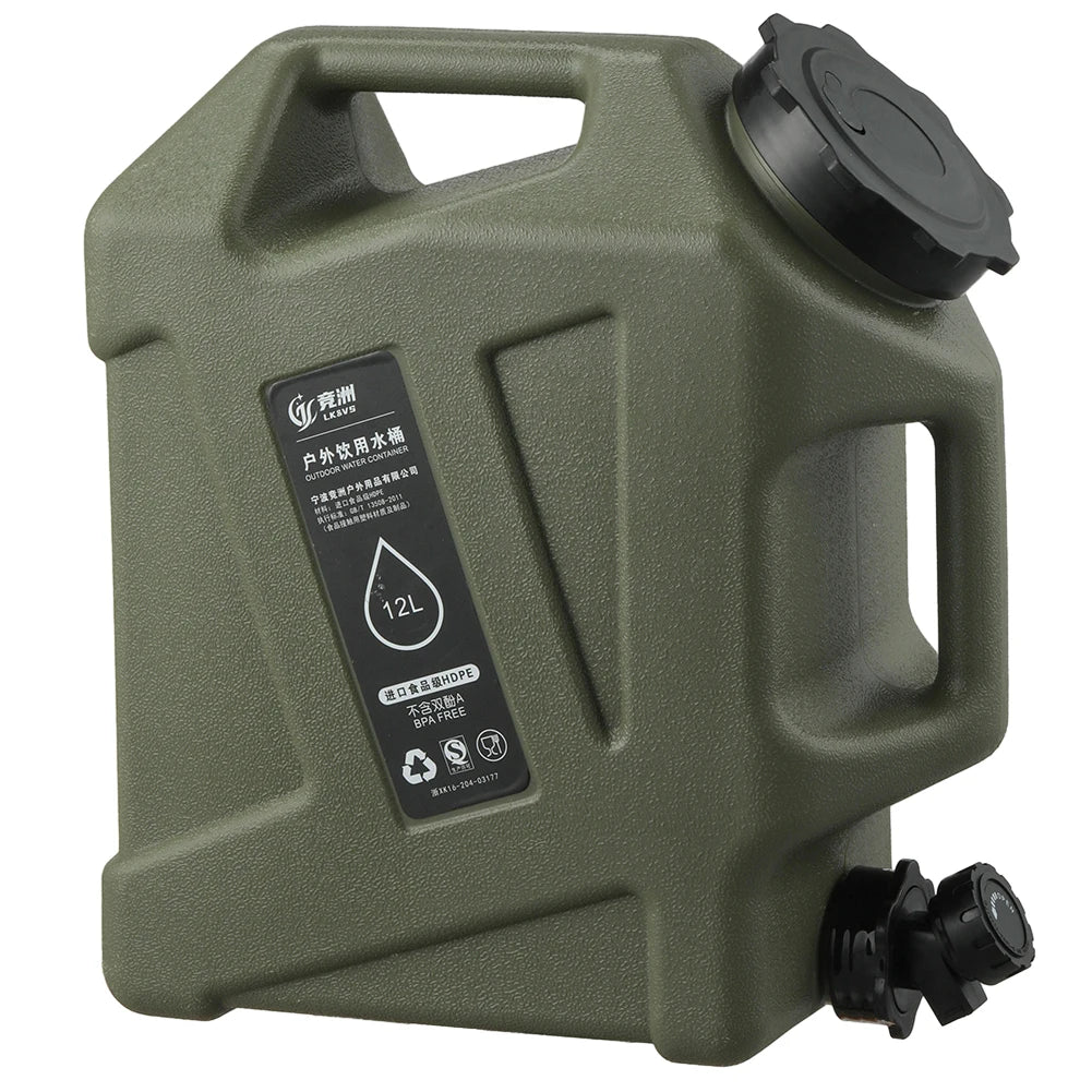 APWIKOGER Camping Water Container Portable Water Storage Carrier