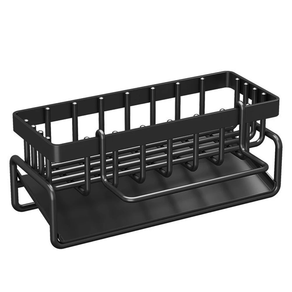 Over The Sink Rustproof Kitchen Sink Organizer With Self Draining Tray