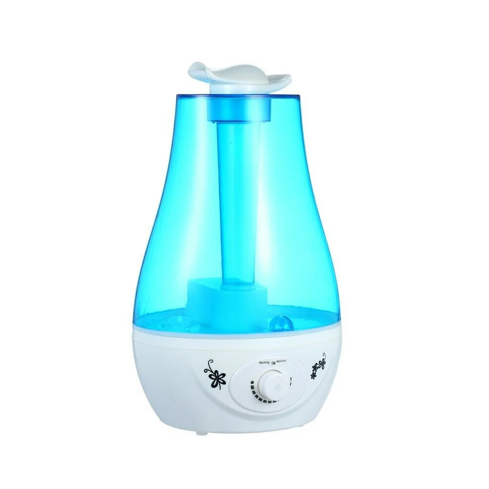 THANKSHARE Ultrasonic Humidifier 3000ml Aroma Diffuser with LED Lights