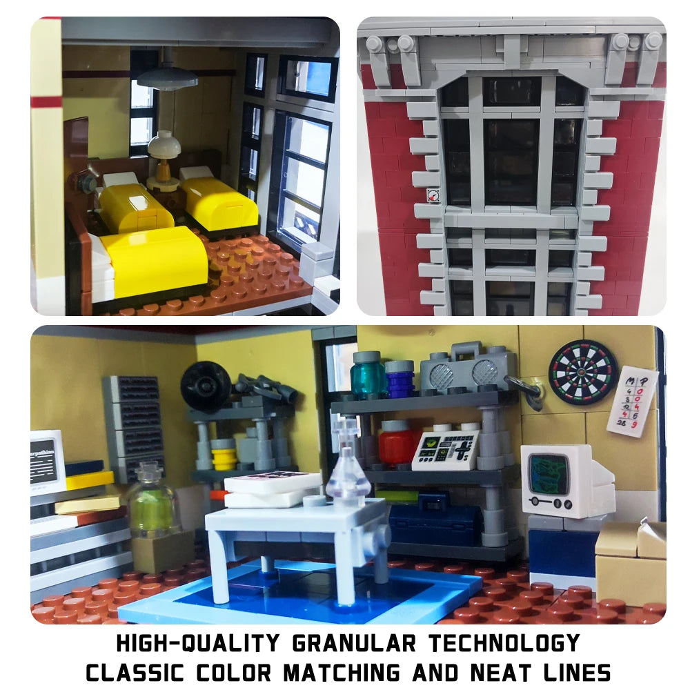 Street View Firehouse Building Blocks Set 4600 Plus Pieces Highly Detailed