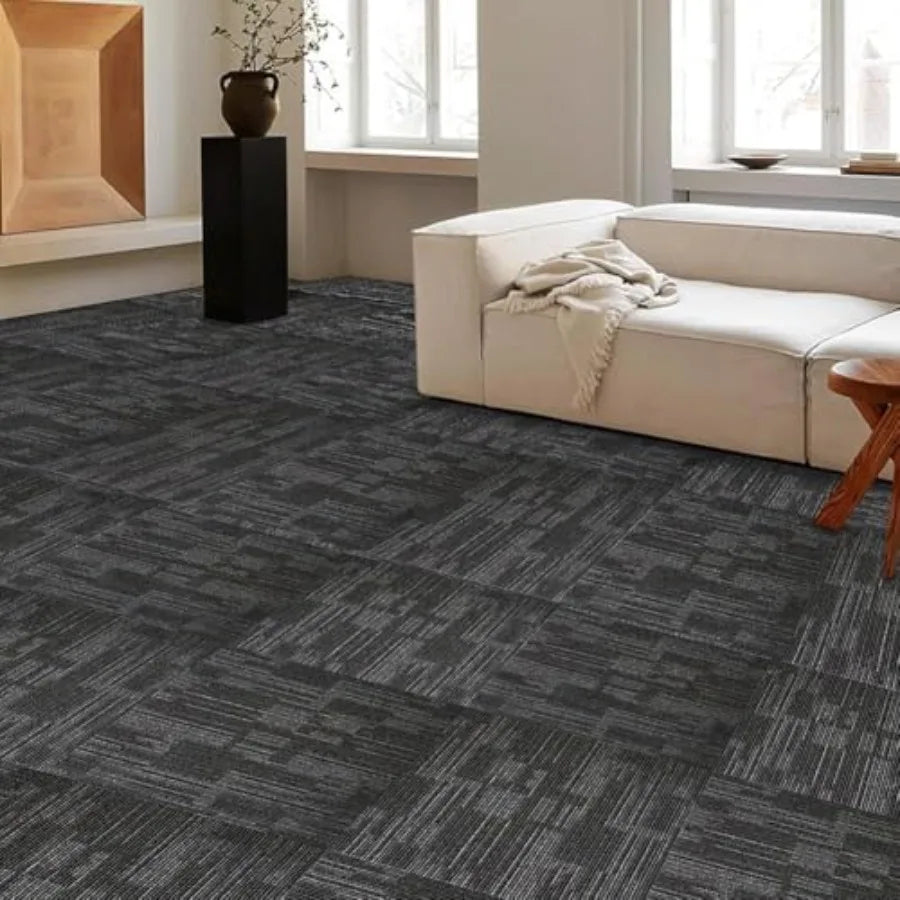 Carpet Tiles Removable Non Slip Floor Tiles For Office Home Gym