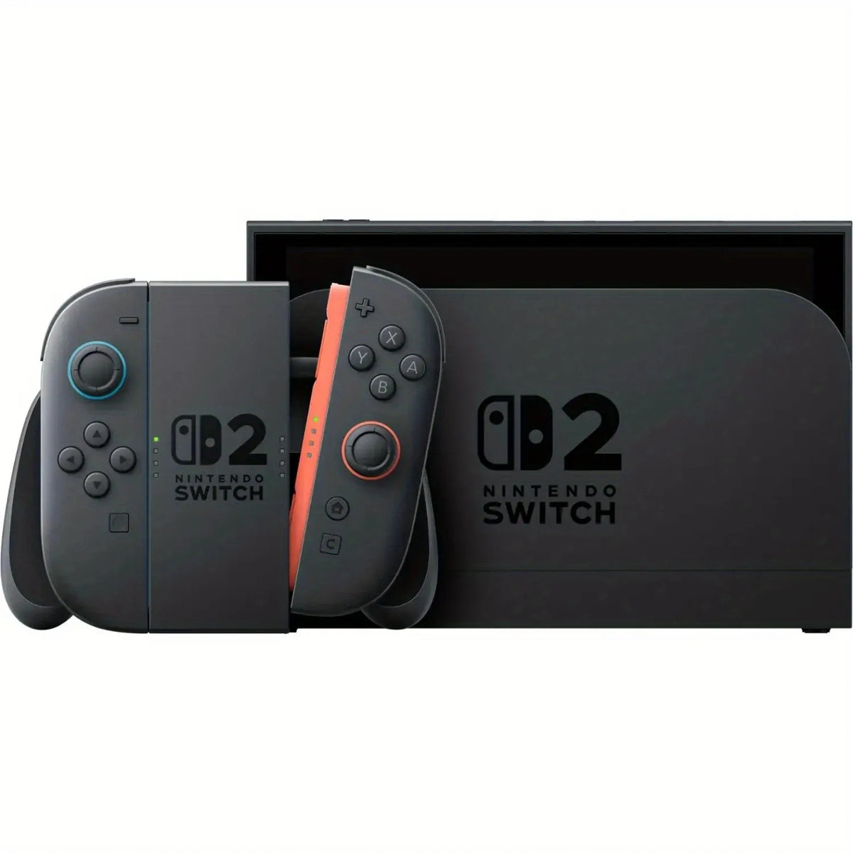 Nintendo Switch 2 Mario Kart World Bundle Console - HK Version with Charger US Plug Adapter