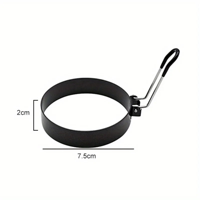 Professional Stainless Steel Egg Ring Pancake Mold Nonstick Kitchen Tool