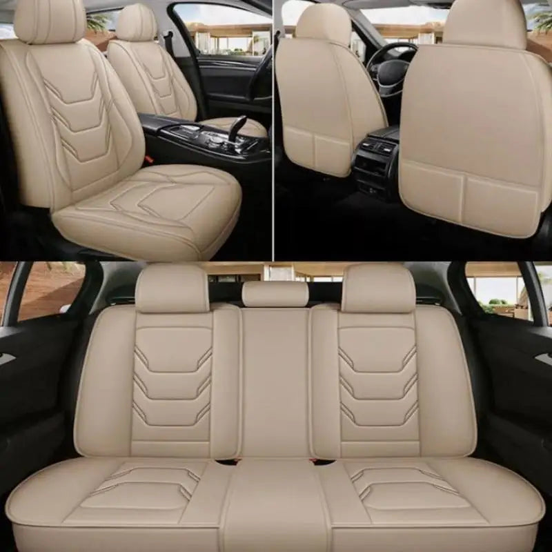 Lexus PU Leather Car Seat Cushion Covers Full Set