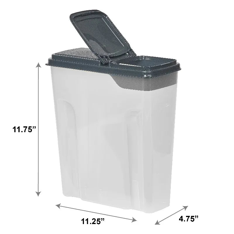 Plastic Cereal Keeper Storage Containers for Pantry Organization