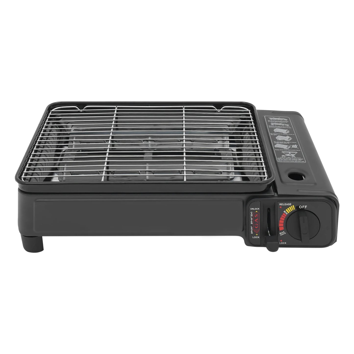 Portable 2.2KW Butane Grill Stove For LPG And 220g Canister