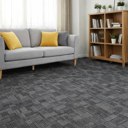 Carpet Tiles Removable Non Slip Floor Tiles For Office Home Gym