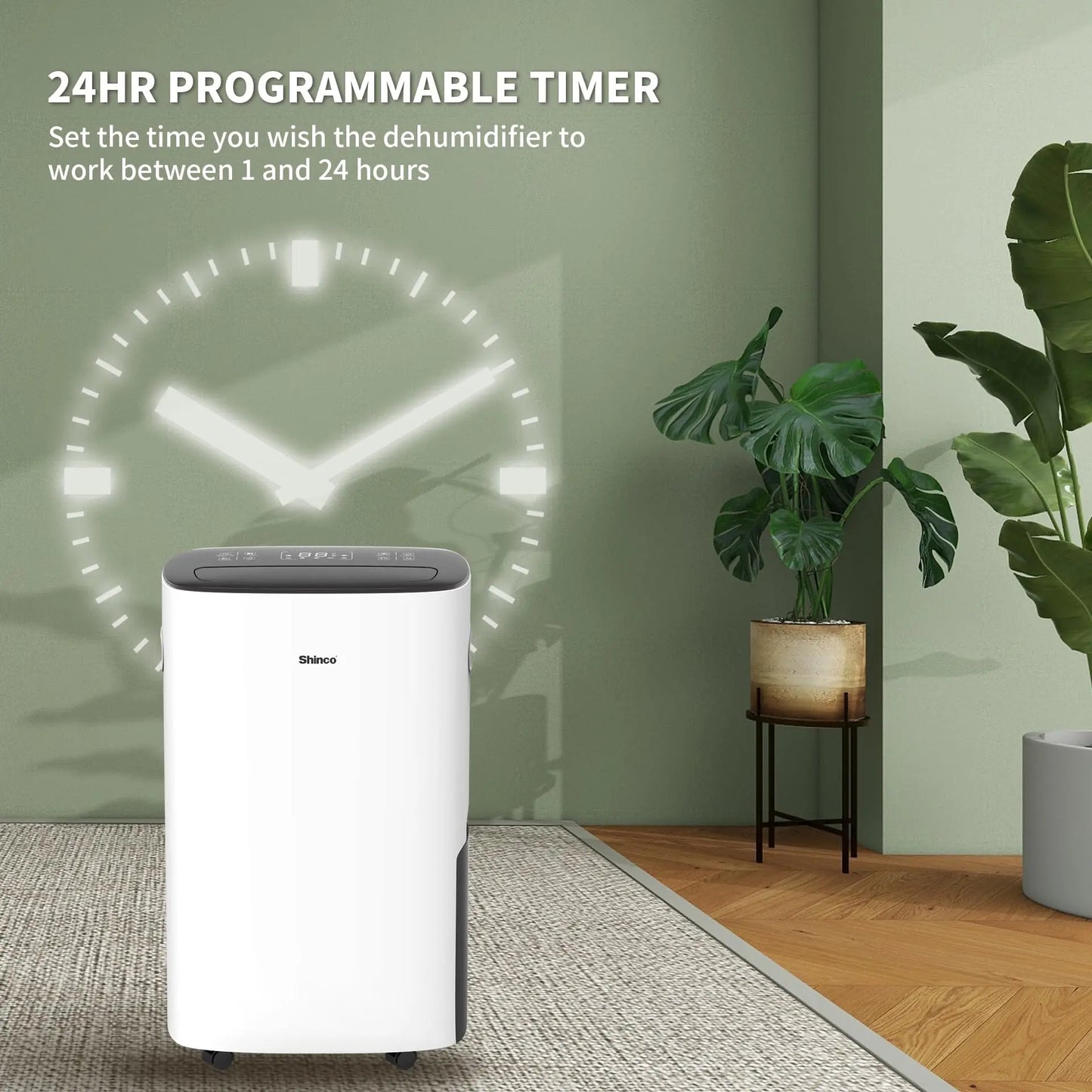 Shinco 86 Pints Dehumidifier For Large Areas Up To 5000 Sq Ft