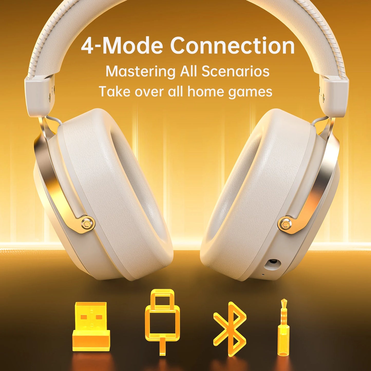Attack Shark L30PRO Wireless Gaming Headset 7 1 Surround Sound