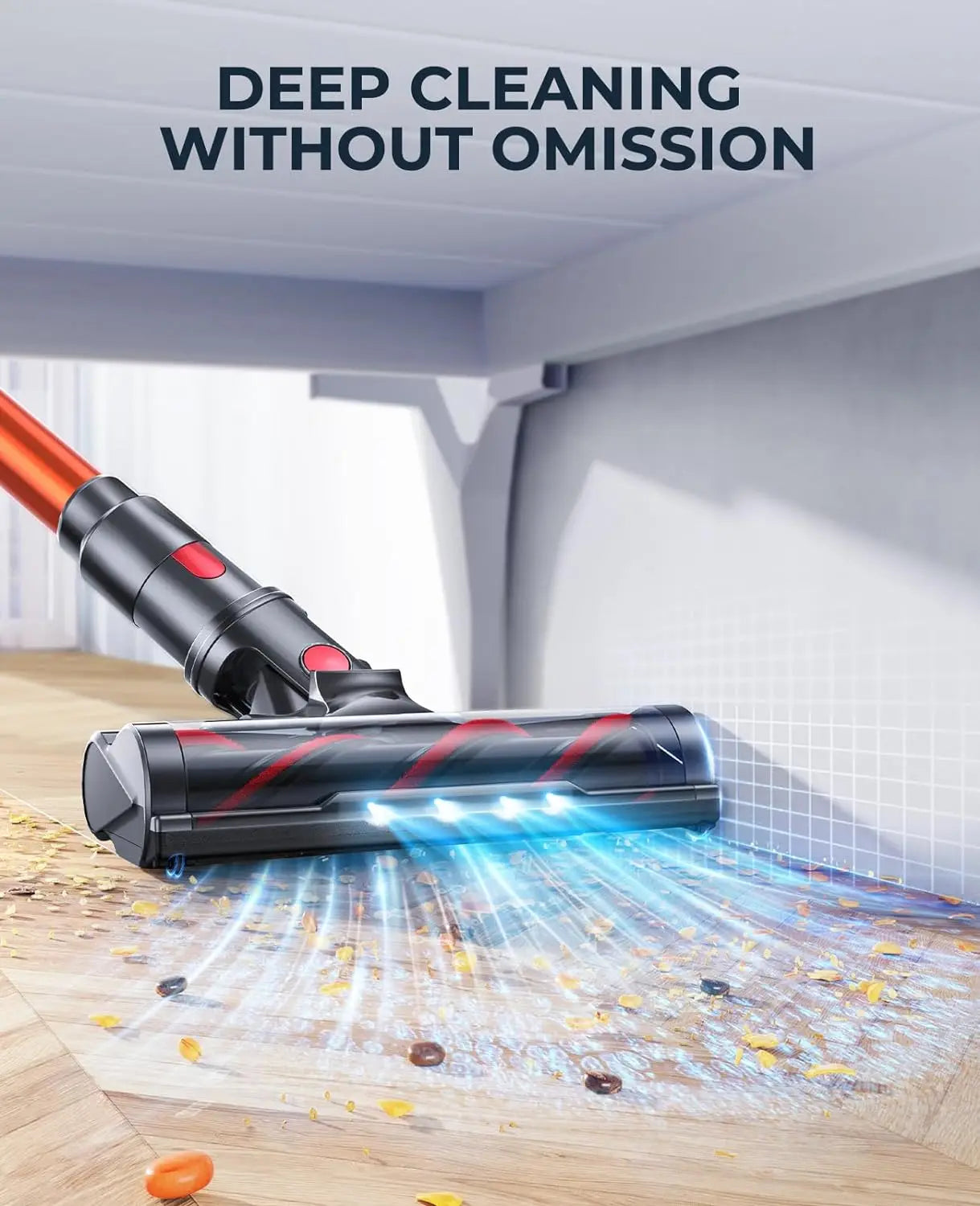 LARESAR Elite 8 Cordless Vacuum Cleaner Handheld With Detachable Battery