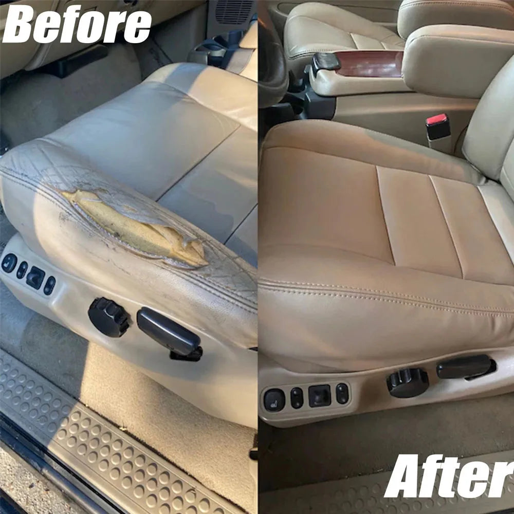 Front Microfiber Leather Car Seat Covers For Ford F250