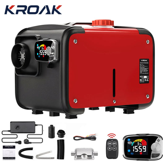 KROAK Diesel Air Heater With LCD Switch For Vehicles