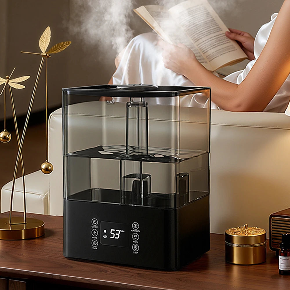 Large Capacity Ultrasonic Humidifier And Aroma Diffuser For Home