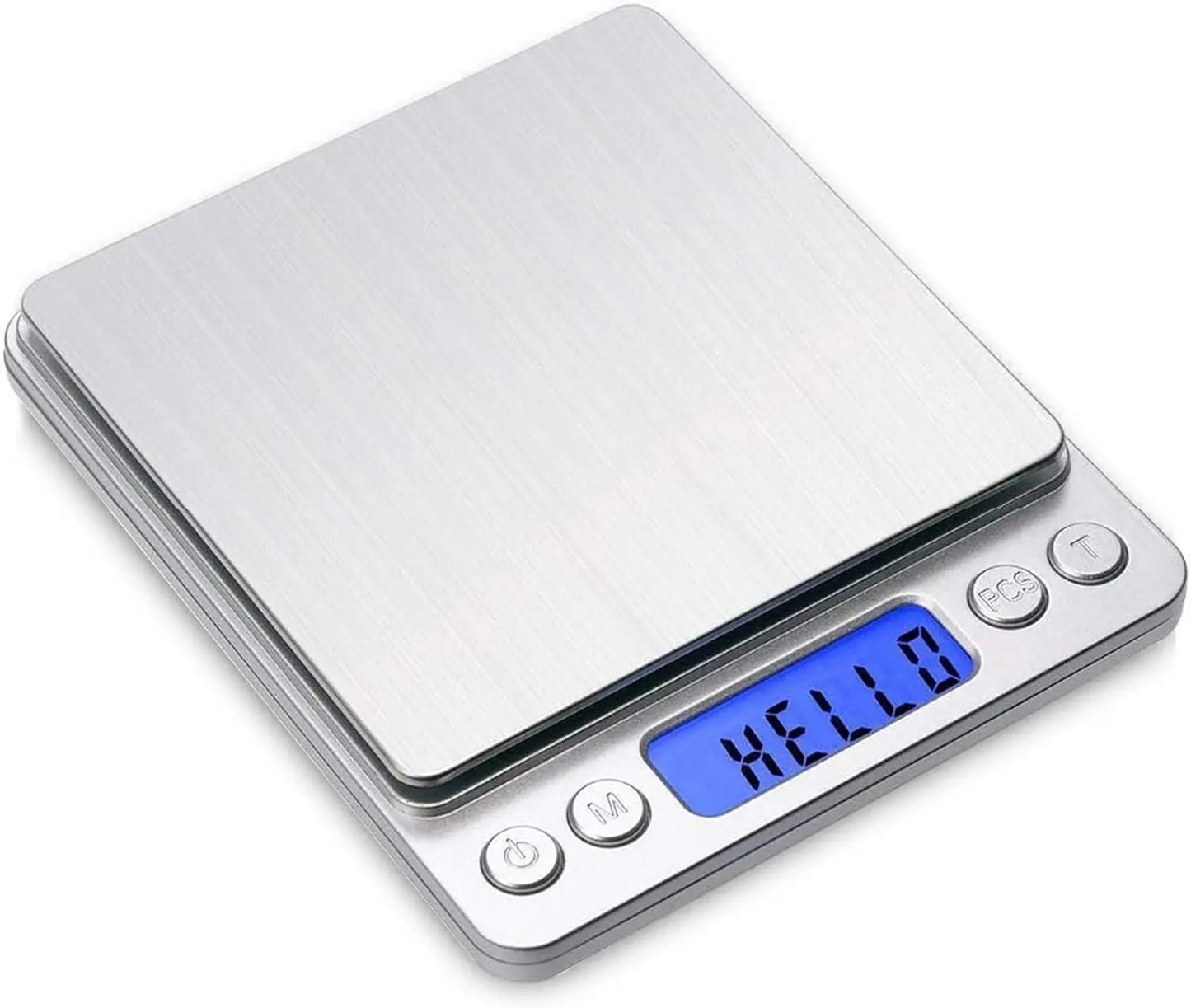 Digital Kitchen Scale Mini Portable Stainless Steel Precision Scale
