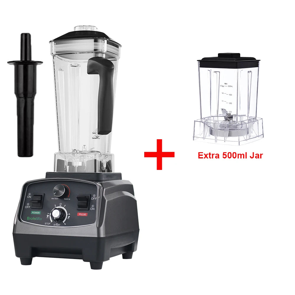 Biolomix Heavy Duty Commercial Blender Mixer Juicer Food Processor