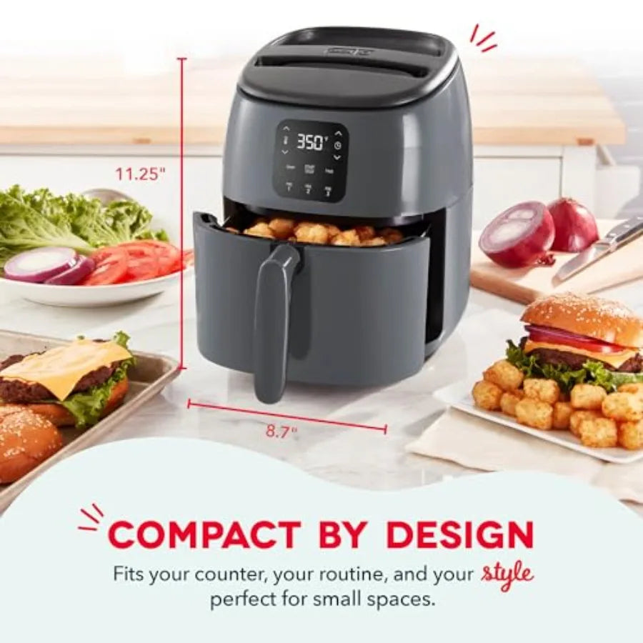 Air Fryer With Precise Temperature Control Auto Shutoff Dishwasher Safe