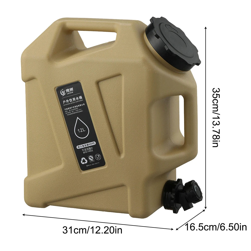 APWIKOGER Camping Water Container Portable Water Storage Carrier