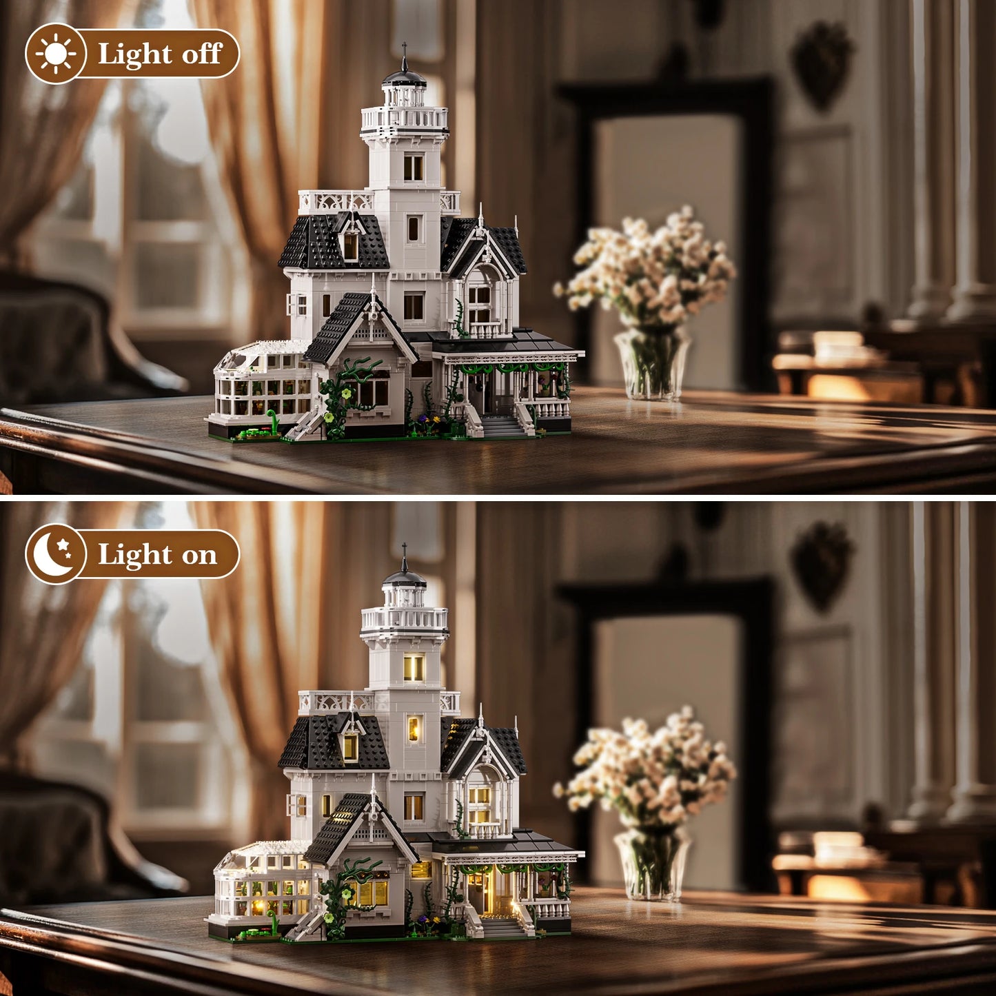 Owens House Building Set LED Lights Model Blocks Home Decor