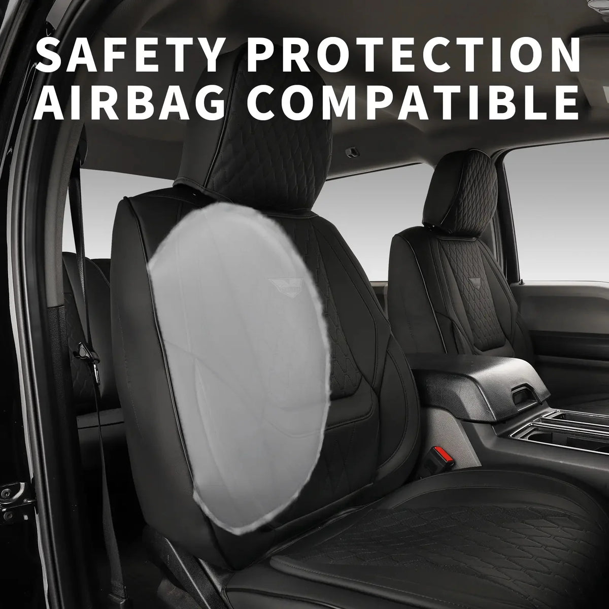 Universal Waterproof Leather Car Seat Covers Full Set For Sedans And SUVs