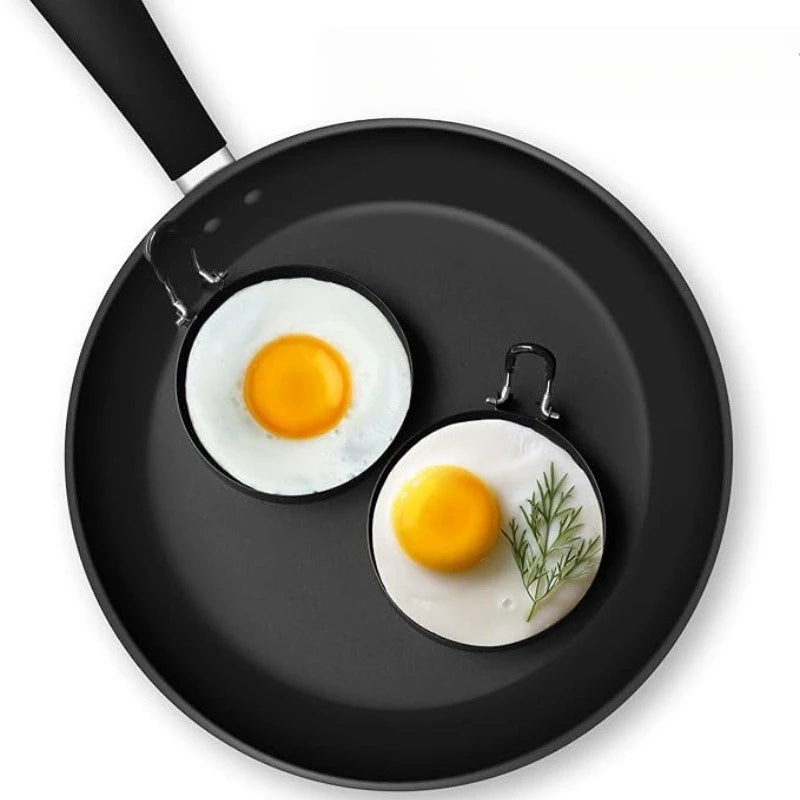 Professional Stainless Steel Egg Ring Pancake Mold Nonstick Kitchen Tool