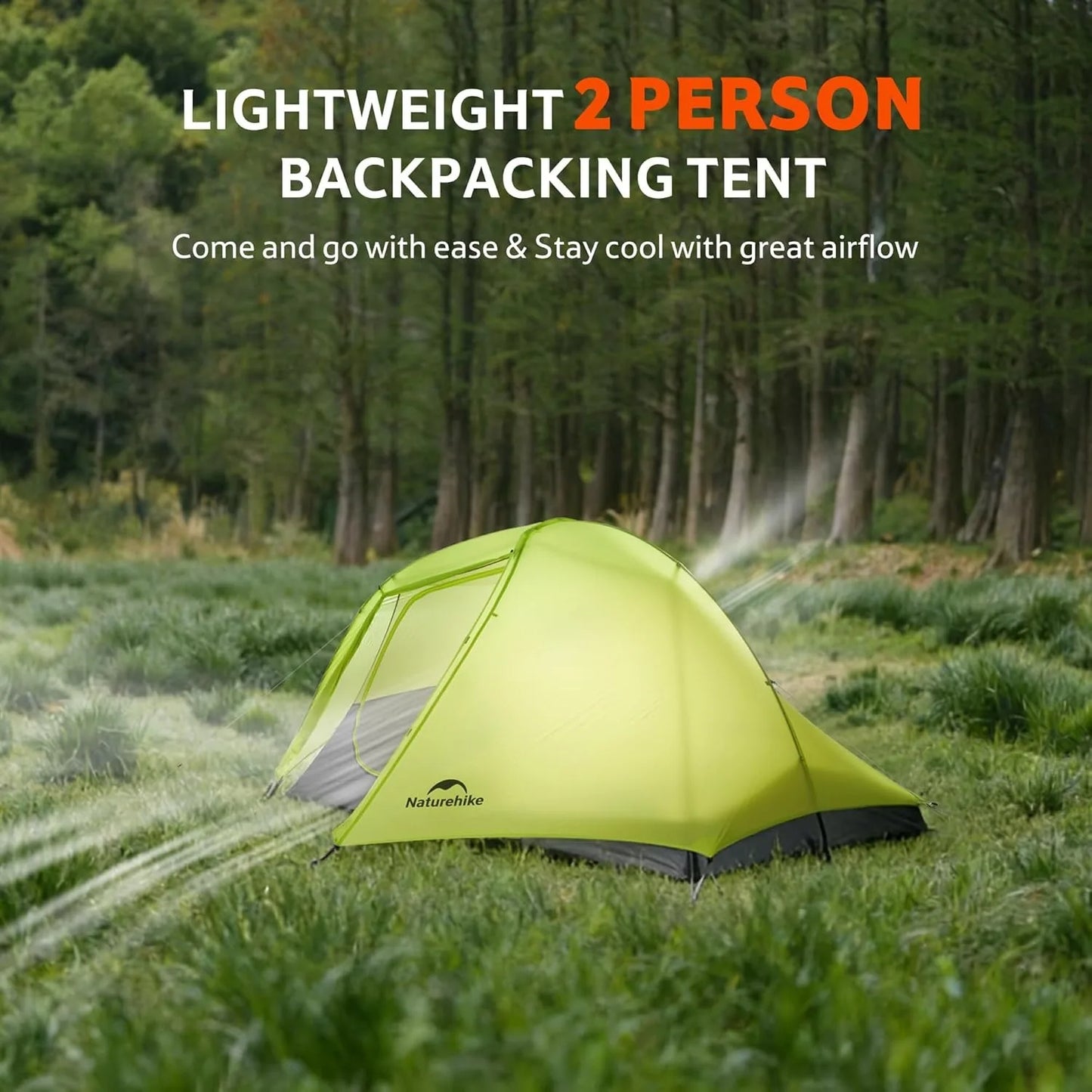Naturehike Star Trail EXT Hiking Tent Ultralight 2 Person Outdoor