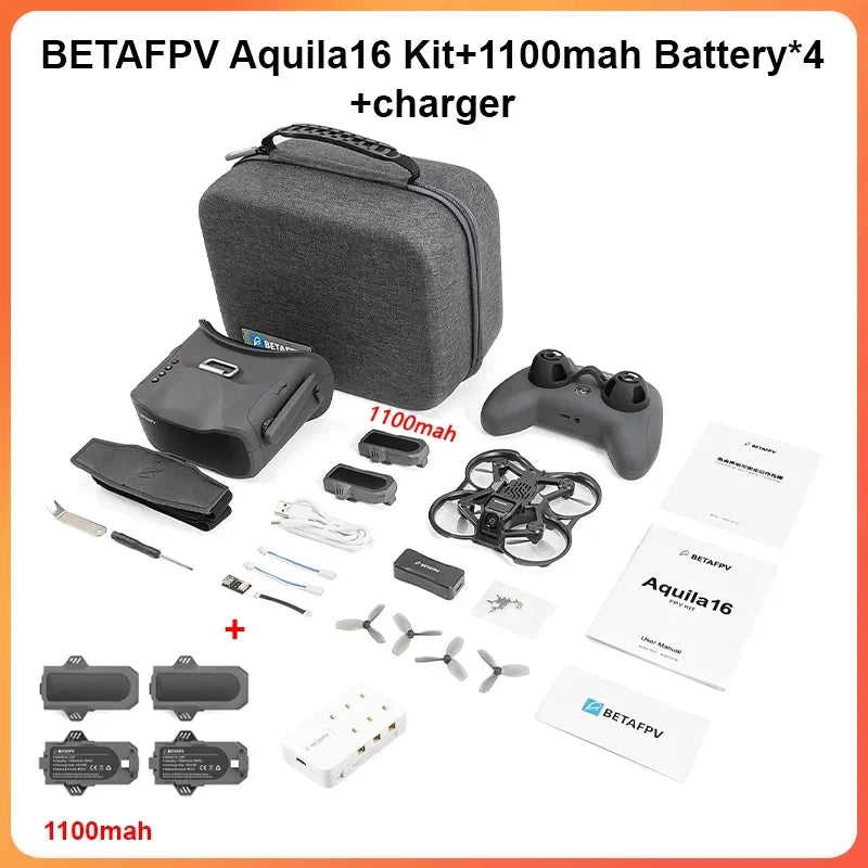 BETAFPV Aquila16 FPV Kit Brushless Racing Camera Drone Quadrocopter