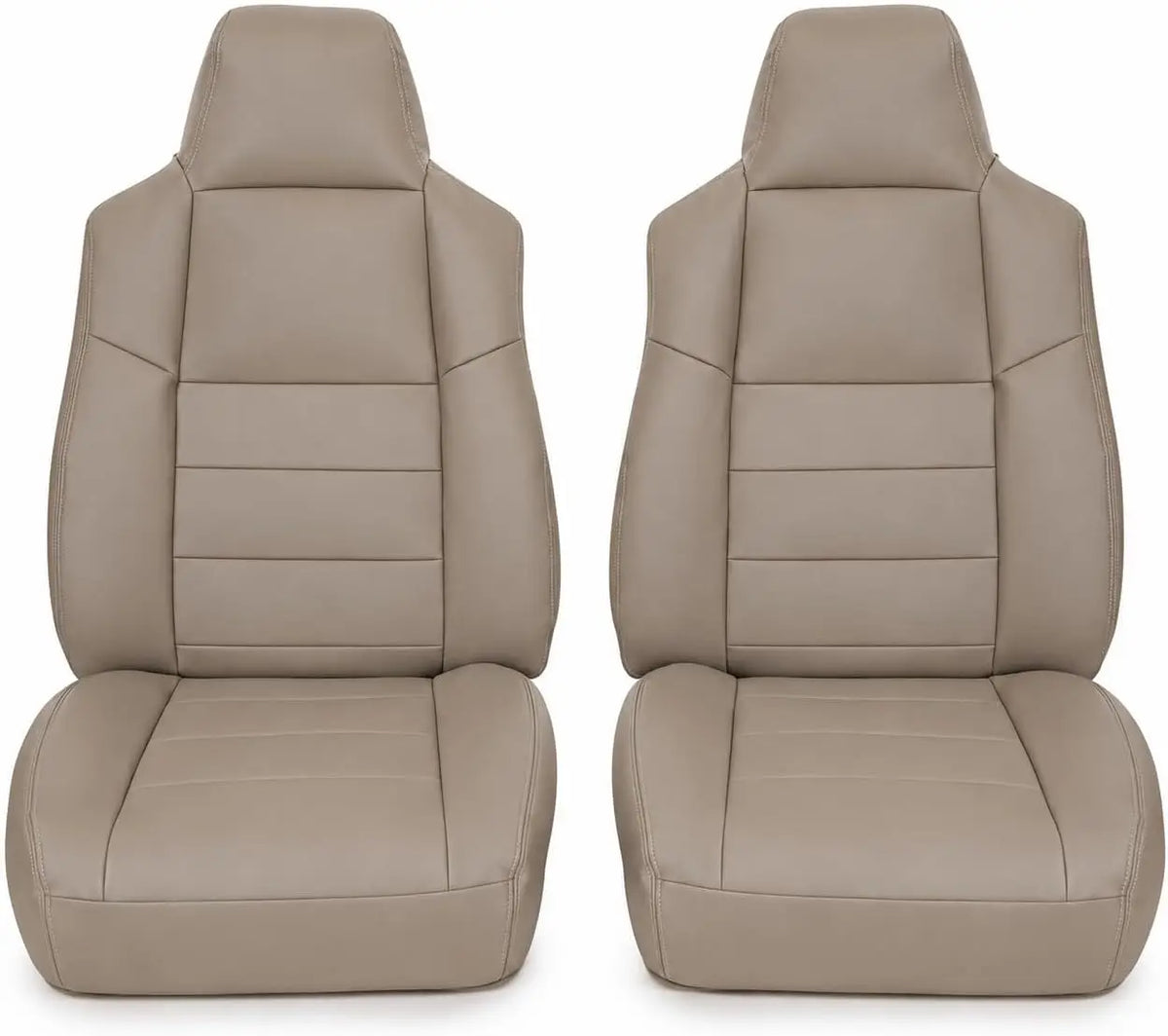 Front Microfiber Leather Car Seat Covers For Ford F250