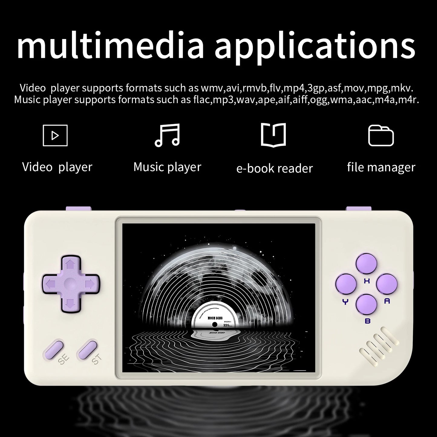 Anbernic RG28XX Retro Handheld Game Console 2.83-inch IPS Screen 640*480 Linux OS Built-in 3100mAH Battery HD-TV Out