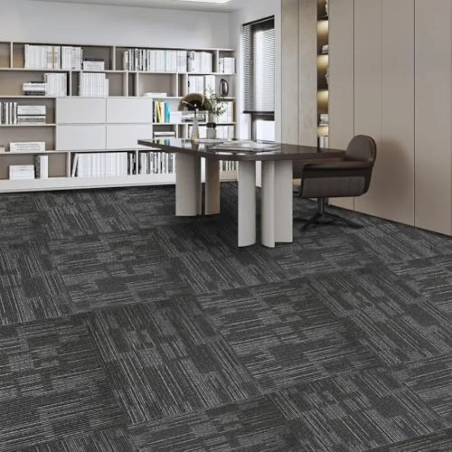 Carpet Tiles Removable Non Slip Floor Tiles For Office Home Gym