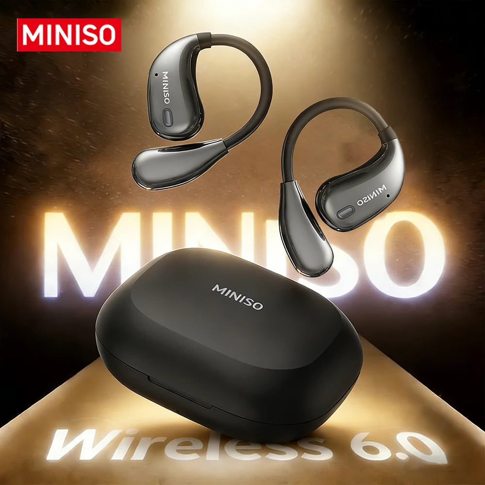 MINISO X33 Open Ear Bluetooth Headphones With AI Translation