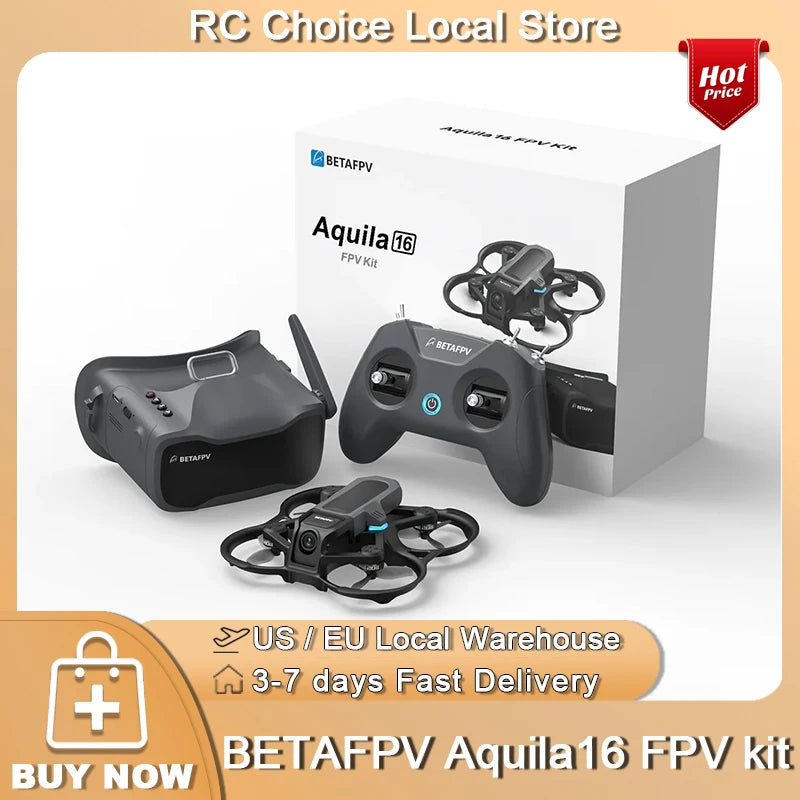 BETAFPV Aquila16 FPV Kit Brushless Racing Camera Drone Quadrocopter