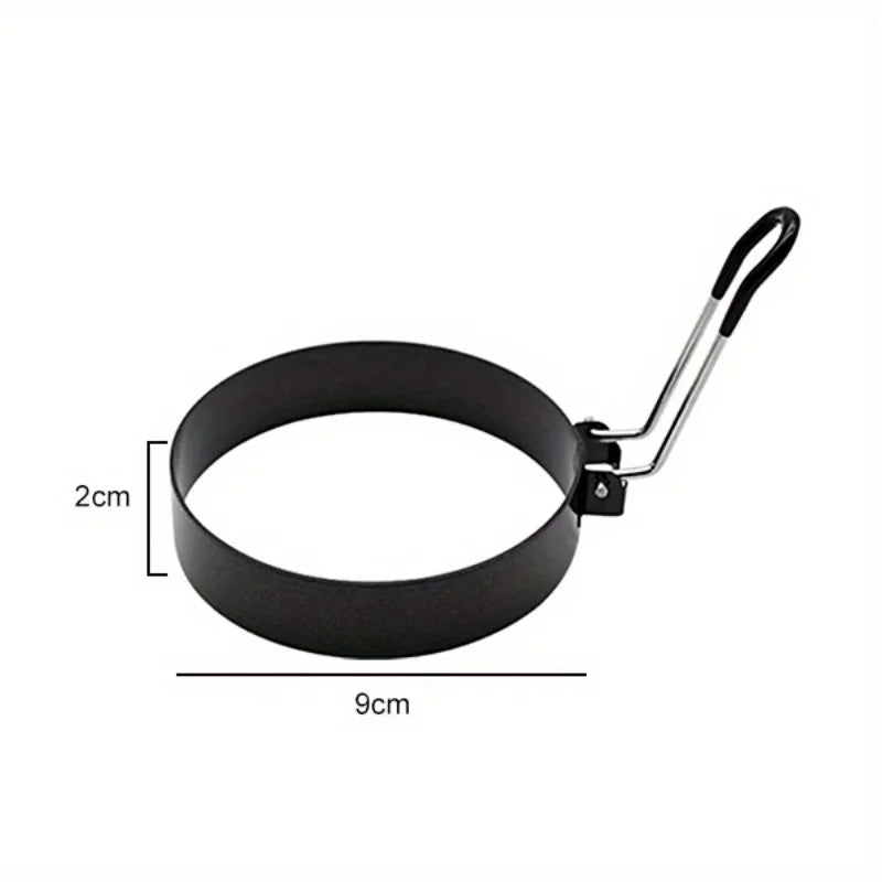 Professional Stainless Steel Egg Ring Pancake Mold Nonstick Kitchen Tool