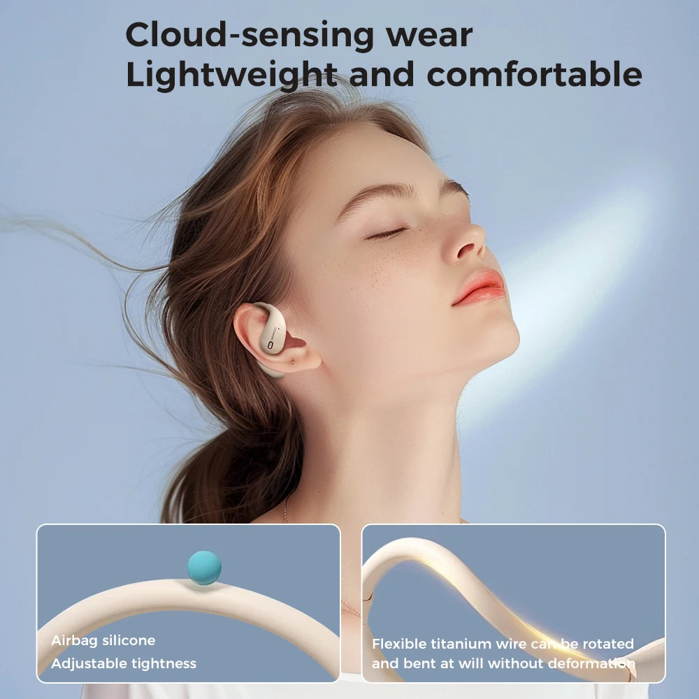 MINISO X33 Open Ear Bluetooth Headphones With AI Translation