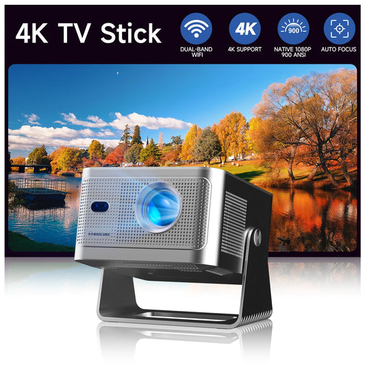 Magcubic HY350GTV 900ANSI Projector With Auto Focus Android Home Theater