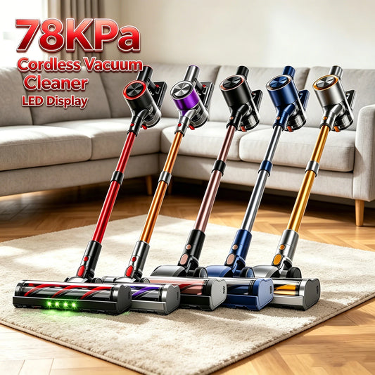 Honki Cordless Stick Vacuum LED Display Auto Stand Pet Hair
