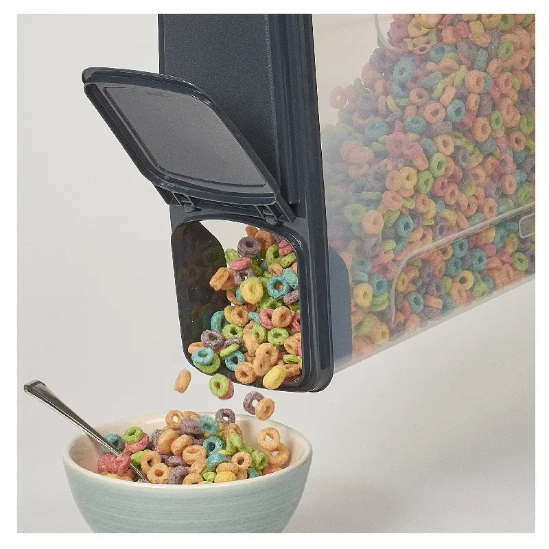 Plastic Cereal Keeper Storage Containers for Pantry Organization