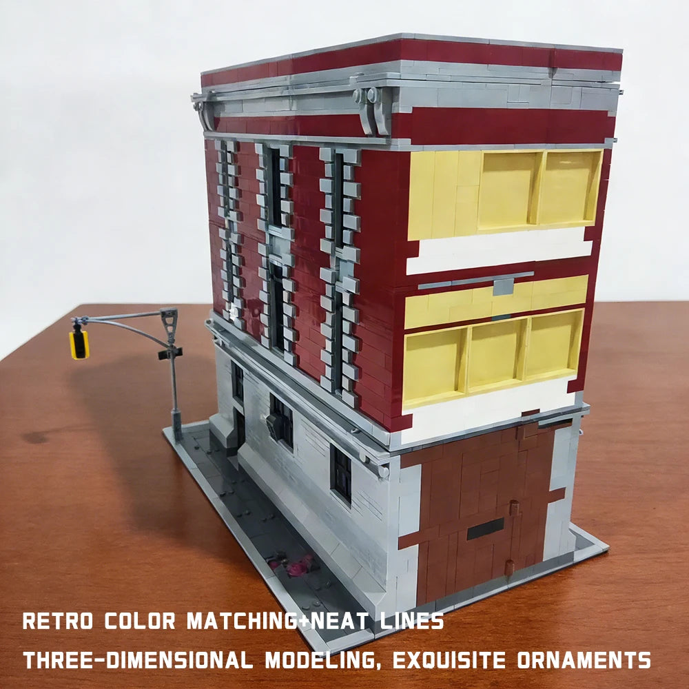 Street View Firehouse Building Blocks Set 4600 Plus Pieces Highly Detailed