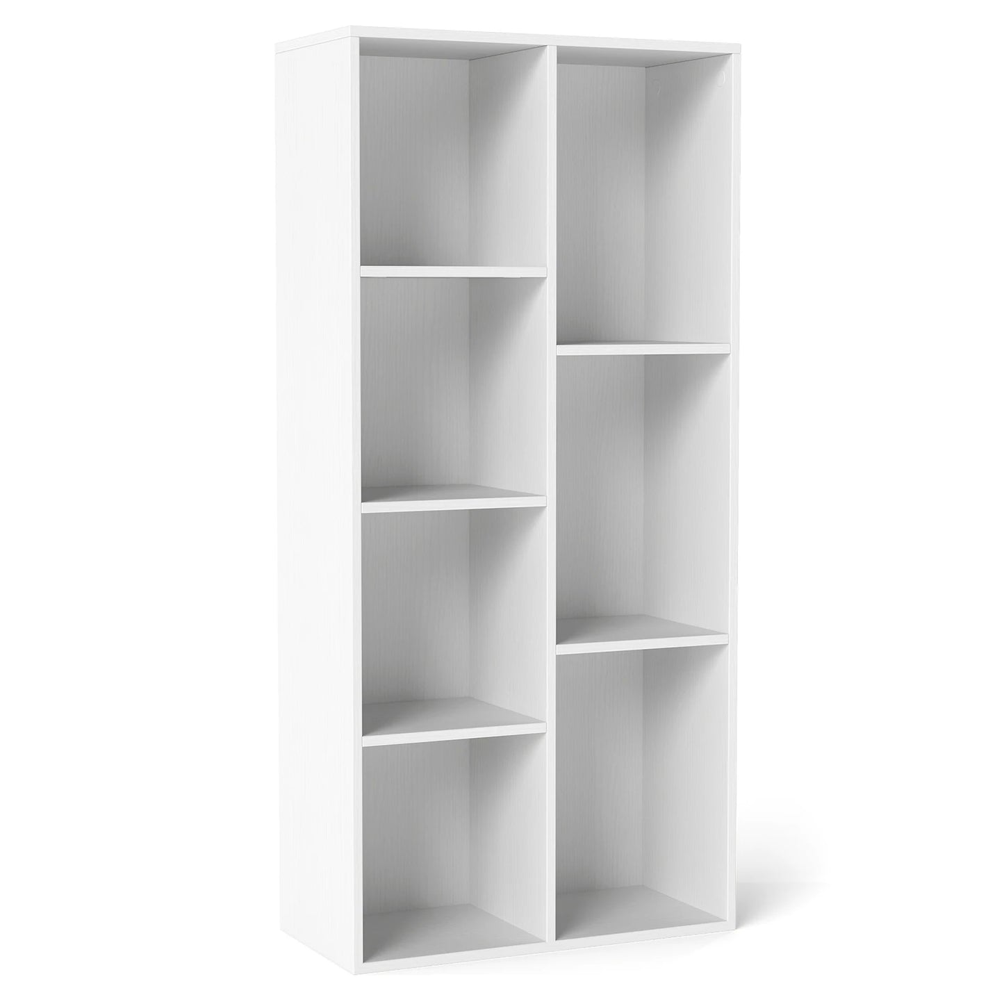 HOMASIS 7 Cube Freestanding Bookcase With 7 Compartments