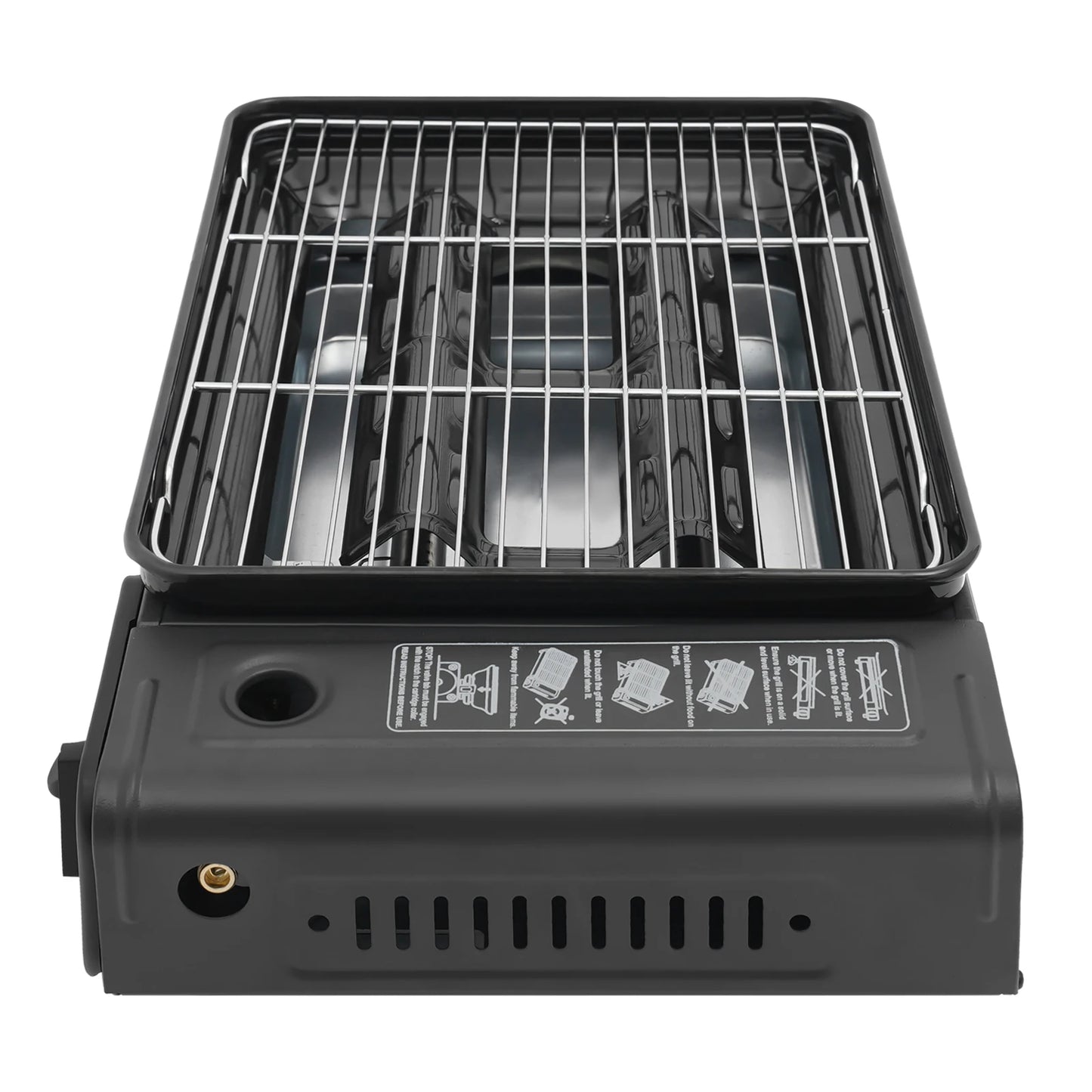 Bymaocar Gas Barbecue Grill LPG Stove 2KW Camping Tabletop