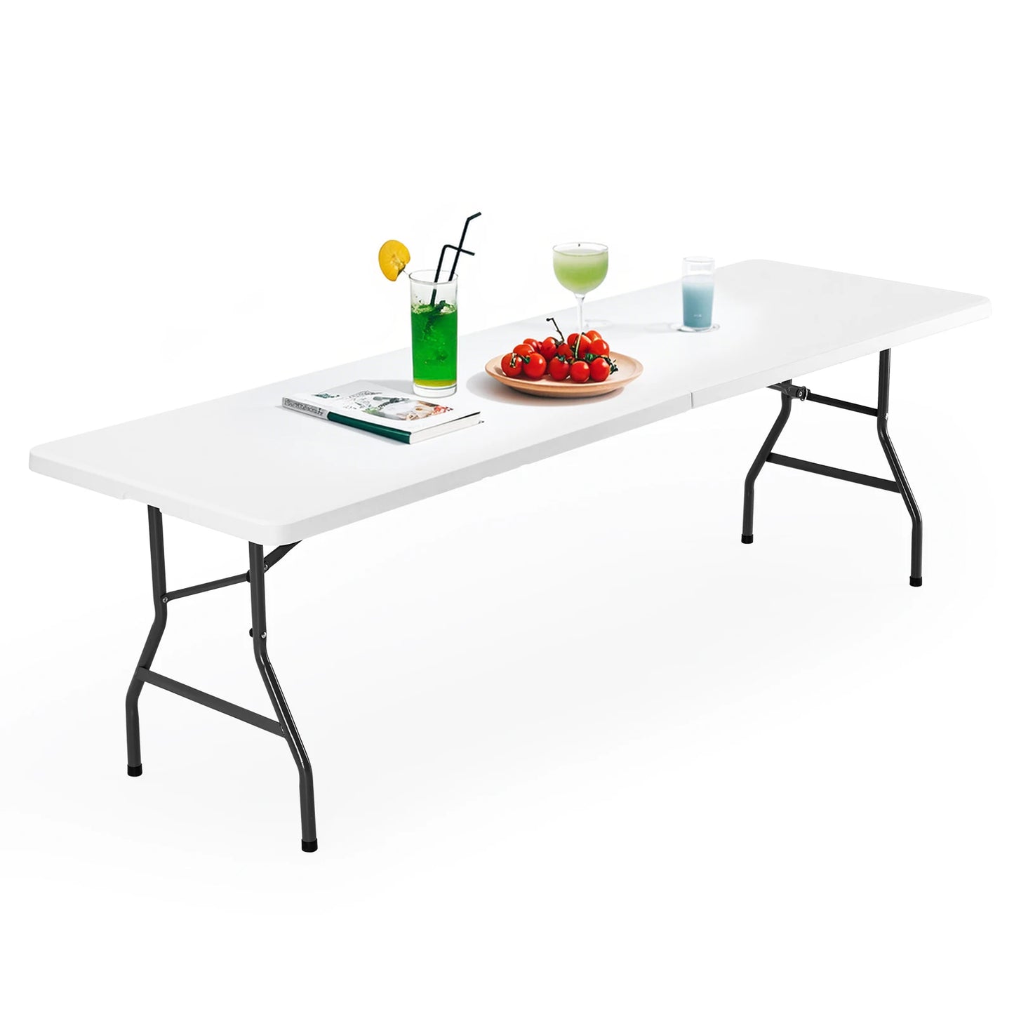 JHK Portable Foldable Outdoor Camping Table With Carrying Handle