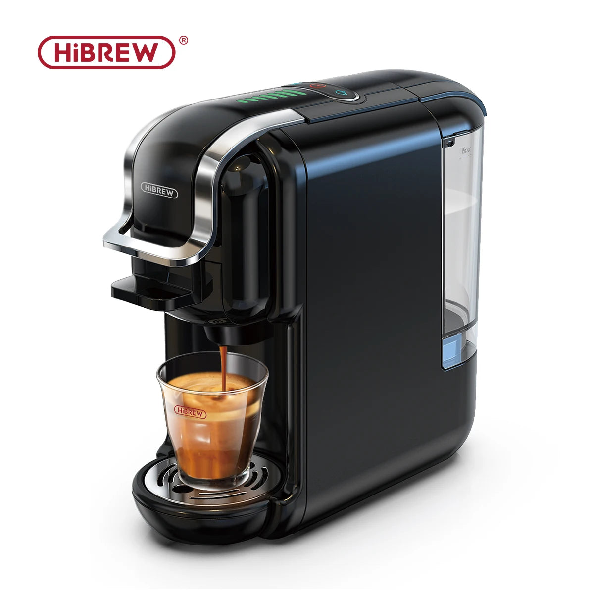 HiBREW 5 In 1 Capsule Coffee Machine For Dolce Gusto Nespresso