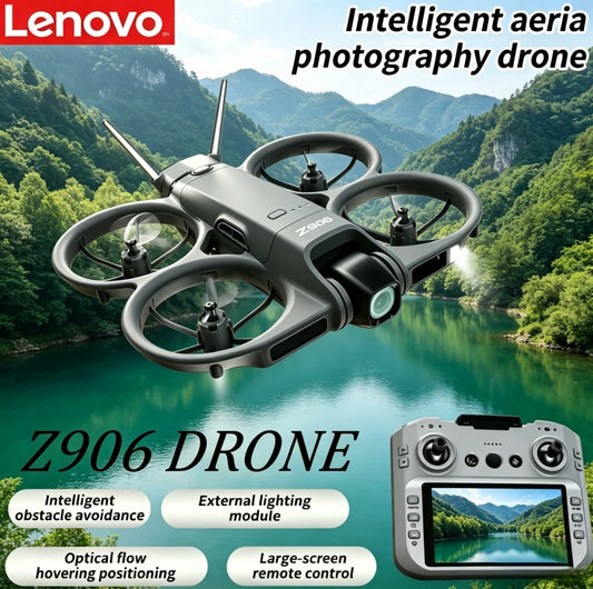 Lenovo Z906 Drone 8K HD Camera 6 Axis Gyro Optical Flow Positioning