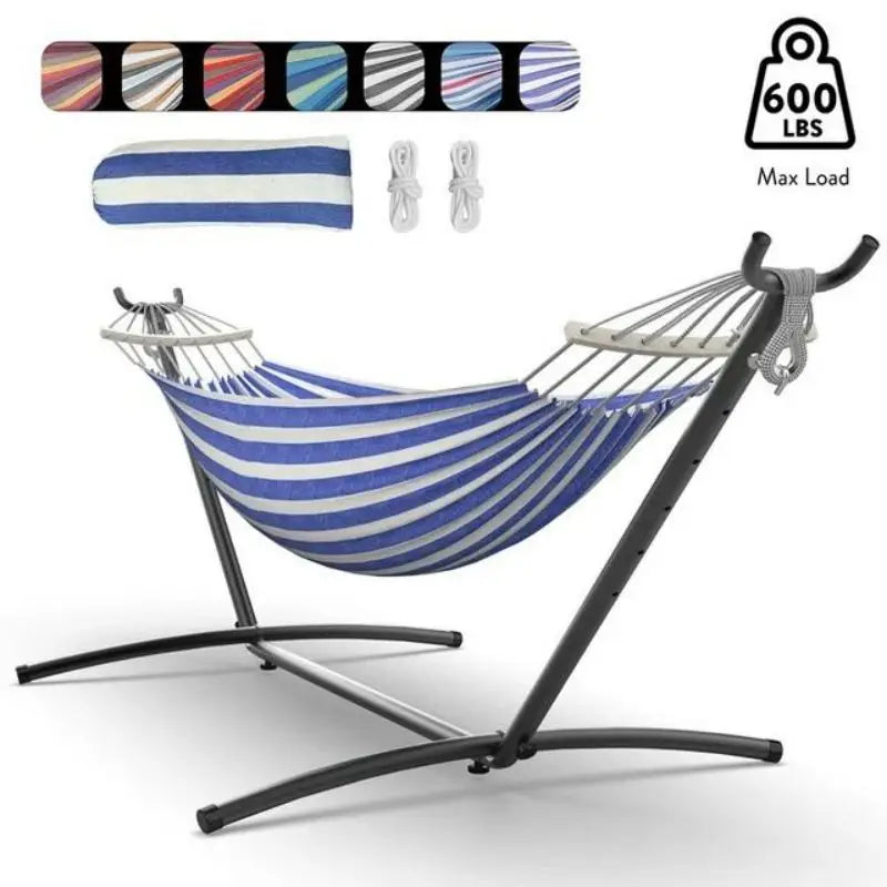 Gyroor Adjustable Stand Hammock 600 Lb Capacity For Outdoor Relaxation