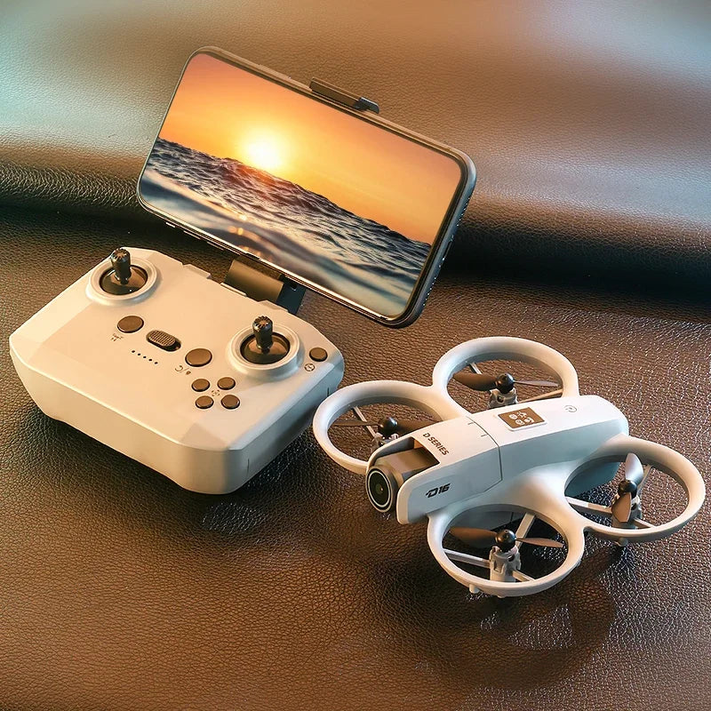 D16 Beginner Drone With 1080P Dual Camera Takeoff Headless Mode