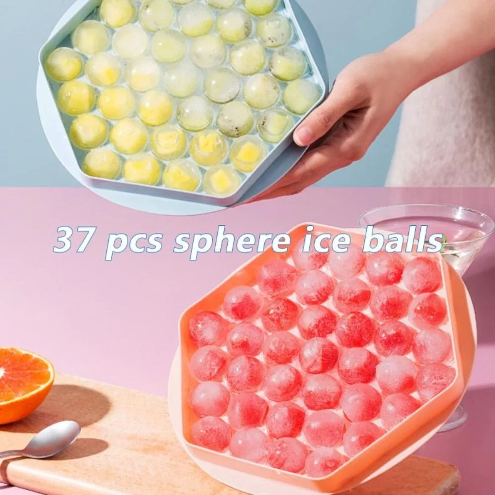 Hockey Ice Ball Mold Silicone Ice Cube Tray