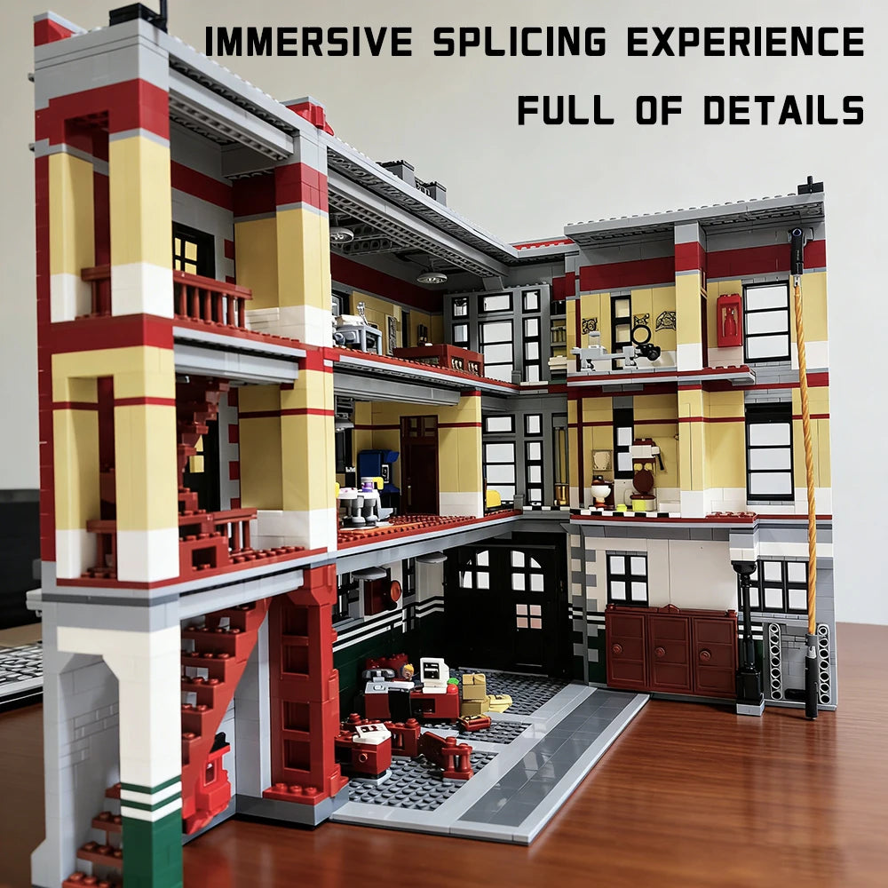 Street View Firehouse Building Blocks Set 4600 Plus Pieces Highly Detailed