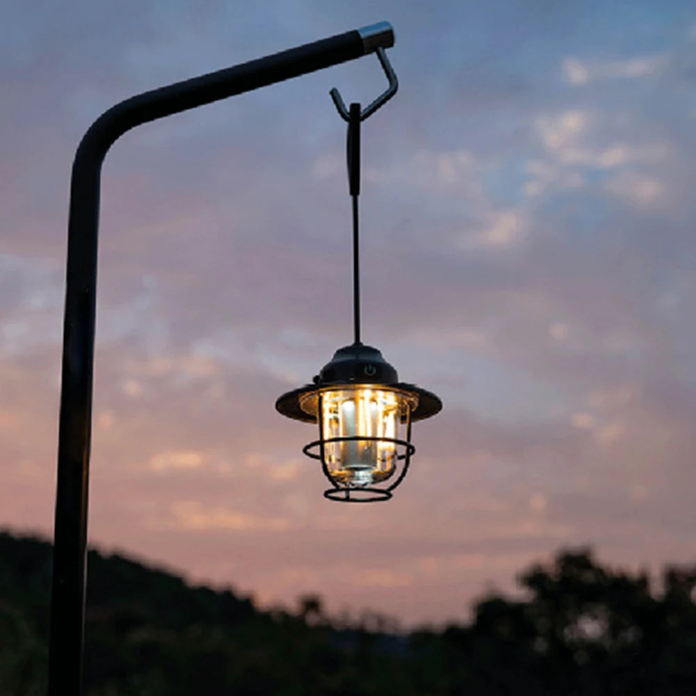 Led Camping Lantern Dimmable Type C Charging Four Mode Light