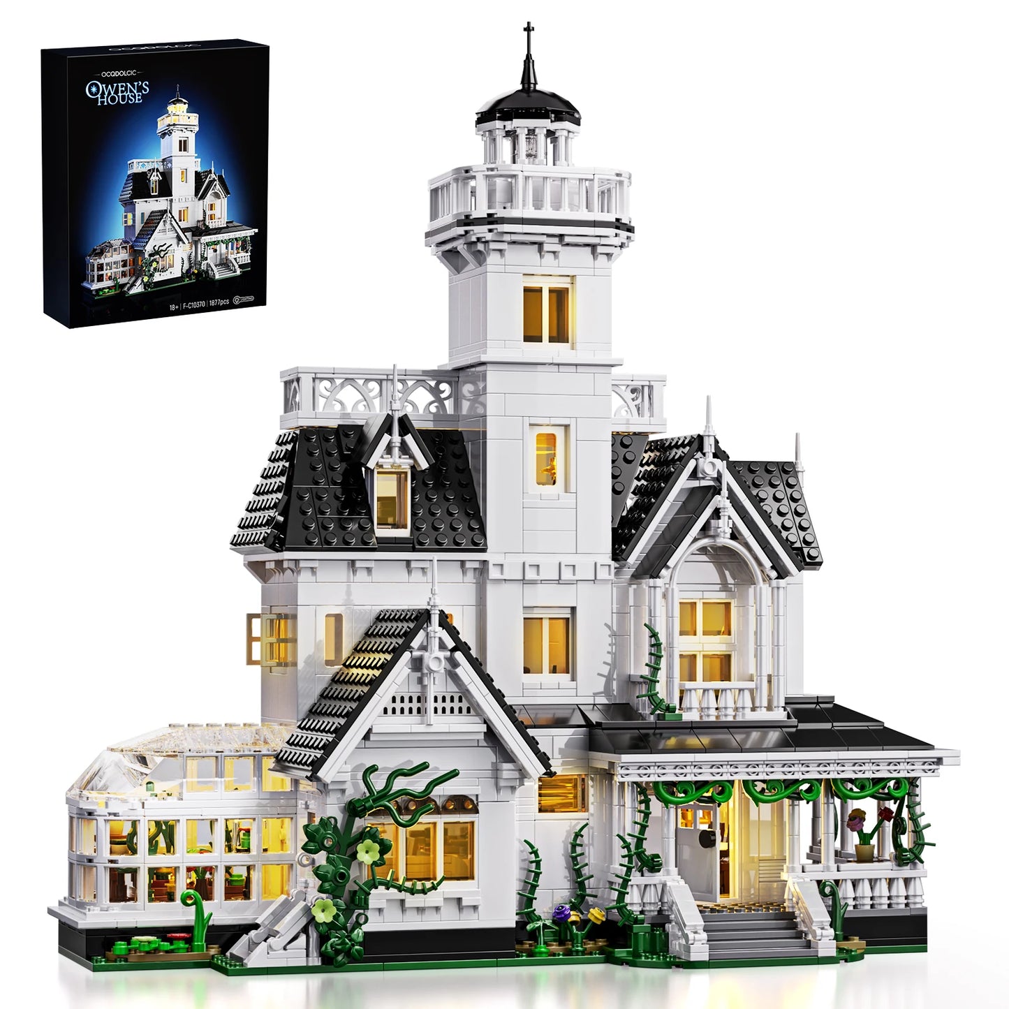 Owens House Building Set LED Lights Model Blocks Home Decor
